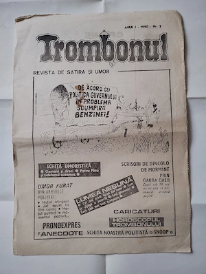 326. Revista de umor, Trombonul nr. 2, 1990