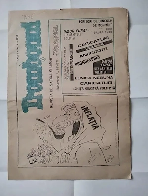 327. Revista de umor, Trombonul nr. 4, 1990