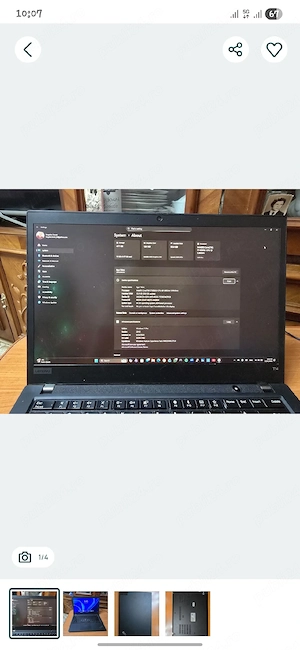Vând Lenovo ThinkPad T14 Gen 1