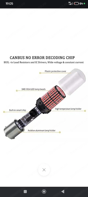 P21w 5w led - imagine 2