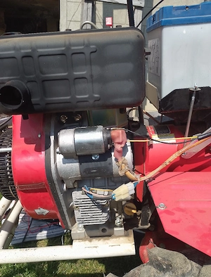 motocultor diezel 12cp