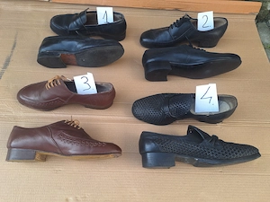 Pantofi barbati piele retro.