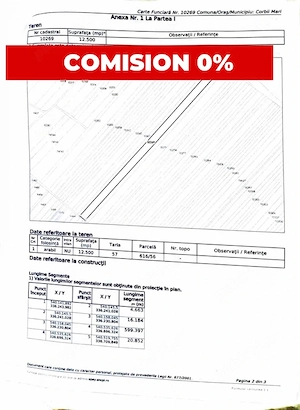 Teren agricol 12.500 mp | Deschidere directă DN61 | Dublu acces | Corbii Mari | Dambovita - imagine 2