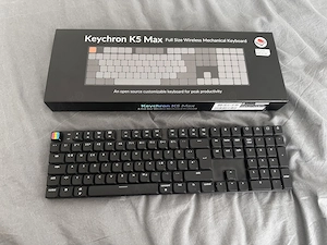 Vând tastatura Keychron K5 Max cu garanție - imagine 4