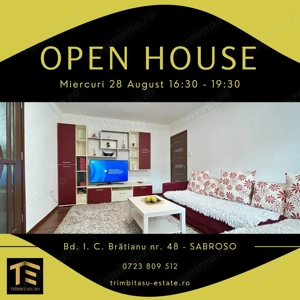 Apartament 2 camere | Bratianu-Sabroso | mobilat utilat | loc parcare