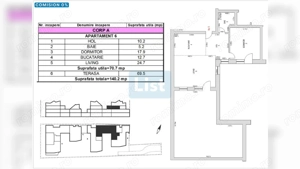 (A06)Apartament cu 2 camere -M99 Residence