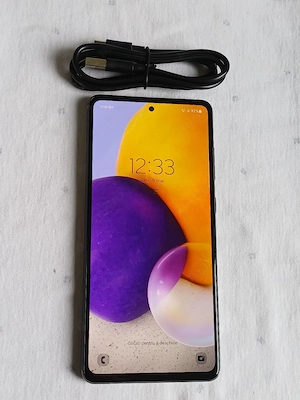 Vând Samsung A72,dual sim, 128GB 6GB, impecabil. Preț 399 lei.