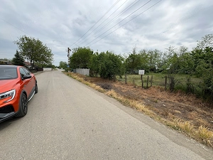  Teren intravilan,1000 mp mănăstirea Călărași,asfalt, utilități,deschidere 28 m - imagine 5