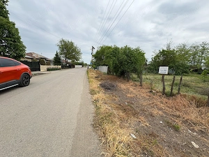  Teren intravilan,1000 mp mănăstirea Călărași,asfalt, utilități,deschidere 28 m - imagine 4
