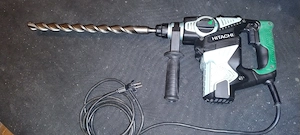 Hitachi rotopercutor SDS-plus industrial cu aspirator praf detasabil 3,5J