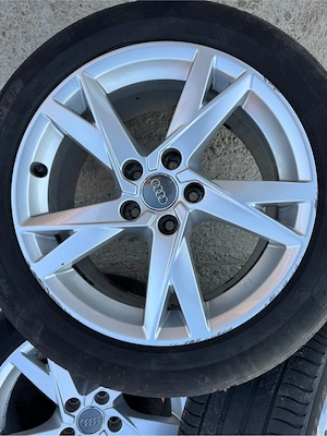 Roti / Jante R17 5x112 ET 38 7.5J 66.6mm cu cauciucuri de vara 225/50/17 - imagine 5