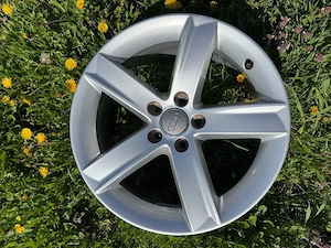 Roti / Jante 5x112 R17 ET 28 concave 7.5J Audi cu cauciucuri 235/45/17 - imagine 3