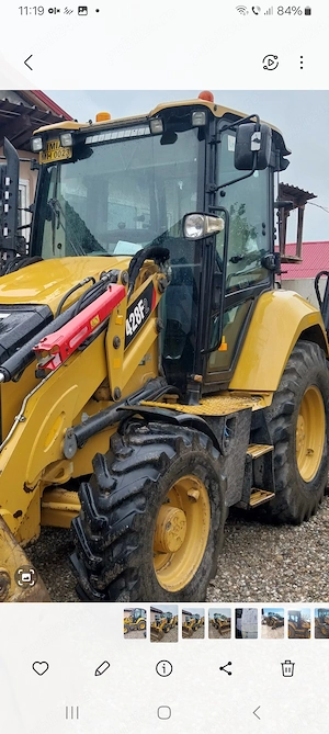 Vând buldoexcavator Caterpillar 428f2 