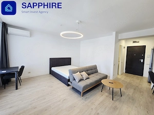 Garsonieră de închiriat Residence 5 Pipera, prima închiriere, mobilată și utilată - imagine 8