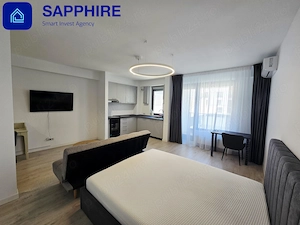 Garsonieră de închiriat Residence 5 Pipera, prima închiriere, mobilată și utilată - imagine 6