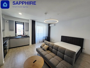 Garsonieră de închiriat Residence 5 Pipera, prima închiriere, mobilată și utilată