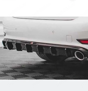 prelungire difuzor lip bmw g20 maxton seria 3  - imagine 3