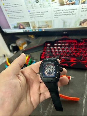 ceas richard Mille Transparent  - imagine 4