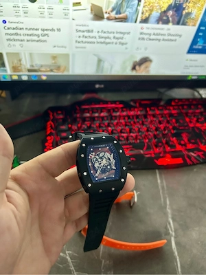 ceas richard Mille Transparent  - imagine 3