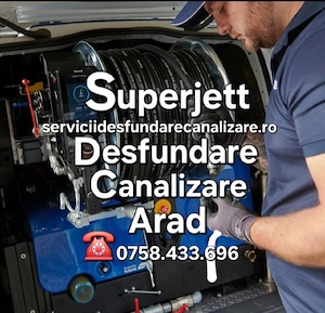 Desfundare canalizare, video inspecție, desfundari conducte 