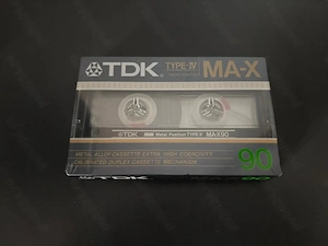 Tdk MA-X 90 min. caseta noua sigilata, made in Japan.