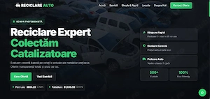 Website de vanzare ca thema colectare catalizatoare