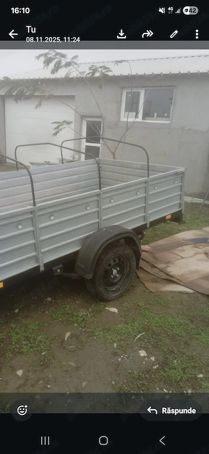Remoca 750 kg an fabricatie 2025