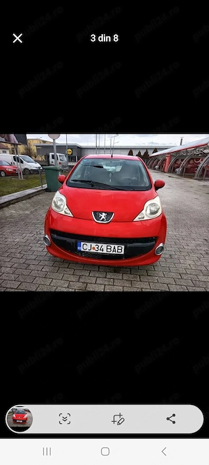 vând peugeot 107 - imagine 3