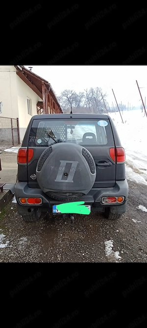 Nissan Terano 2 autoutilitară înmatriculată, 2700 cmc, 125 CP, an fabricație 2000, 155000km