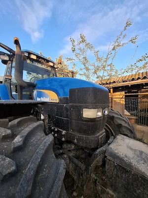 Vând tractor Newholland Tm190 + teradisc 4m mega