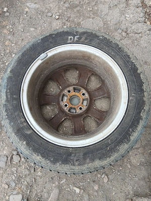 4 Jante cu cauciucuri Opel 185 65 R15 aproape noi - imagine 5