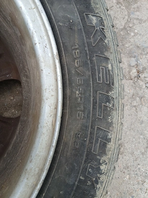 4 Jante cu cauciucuri Opel 185 65 R15 aproape noi - imagine 9