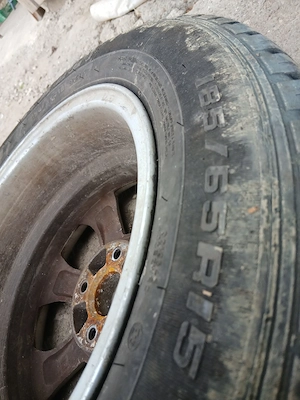 4 Jante cu cauciucuri Opel 185 65 R15 aproape noi - imagine 8