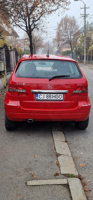 Mercedes-Benz B200 CDI 140 CP, 2008, km reali, unic proprietar, Cluj-Napoca - imagine 3