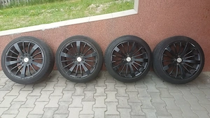 Jante aliaj pe 18 cu anvelope 