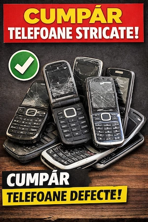 Telefoane cu butoane piese reciclare defecte stricate