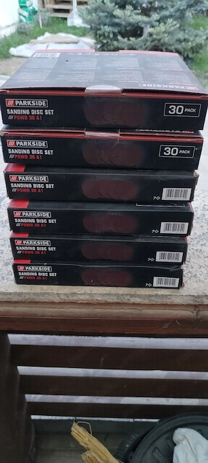 Set de 30 bucăți hârtie abraziva  - imagine 3