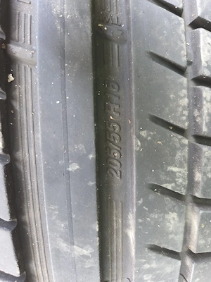 Vand 4 cauciucuri de vara 205 55 R16 - imagine 3