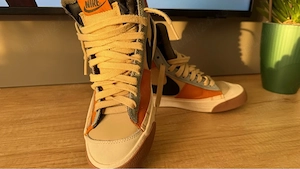 Nike Blazer Mid '77 D MS X   Ediție Specială Deconstrucționistă, Multicolor, Condiție IMPECABILĂ!