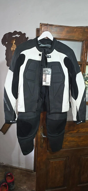 costum moto 2 piese Frank Thomas piele - imagine 3