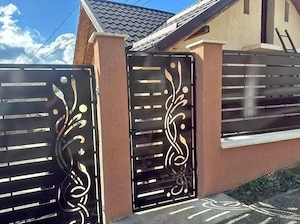 confecționez Porti garduri balustrade din fier forjat etc 