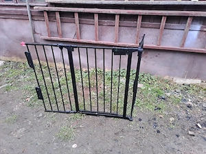 Poarta protectie copii din metal - imagine 3