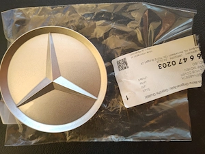 Capac Janta Mercedes - 75MM - Original B 66 47 02 03 75  - imagine 3