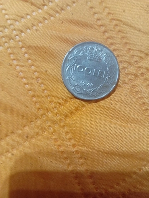  Vând moneda 100 de lei anul 1944