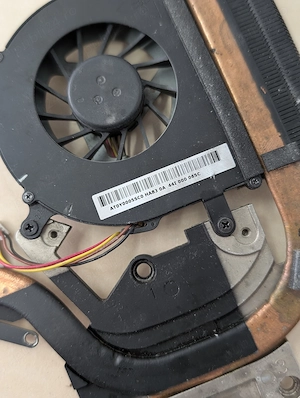 Cooler Radiator Ventilator Lenovo g505 G500 G510 AT0Y0005SC0 G400 G405 G490 - imagine 3