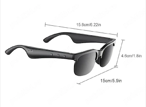 Ochelari de soare bluetooth - unisex (NOU) - imagine 2