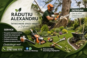    Servicii spații verzi   Avrig, jud. Sibiu