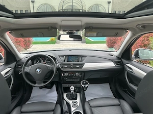 Bmw x1 facelift # 2012 # Nr.Zoll # Alb perlat # Panoramic # Piele # Xenon # Carte Service  - imagine 5