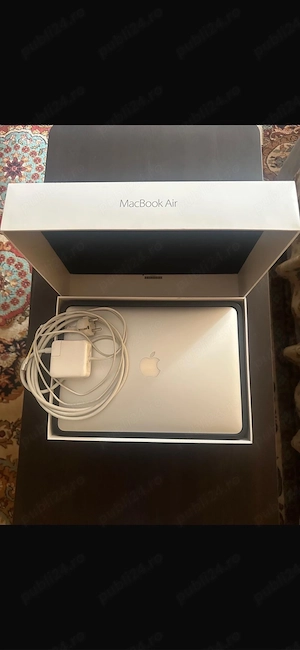Vand MacBook Air 13 2017 i5   8GB   SSD   Cutie Originală   Stare Foarte Bună - imagine 3