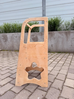 VAND Turn de invatare ajustabil Luxeco din lemn natur Montessori   379 lei - imagine 5
